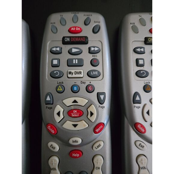 XFINITY Comcast Custom DVR 3 Device Universal Remote-Lot of 3 Remotes-Used - Picture 5 of 9